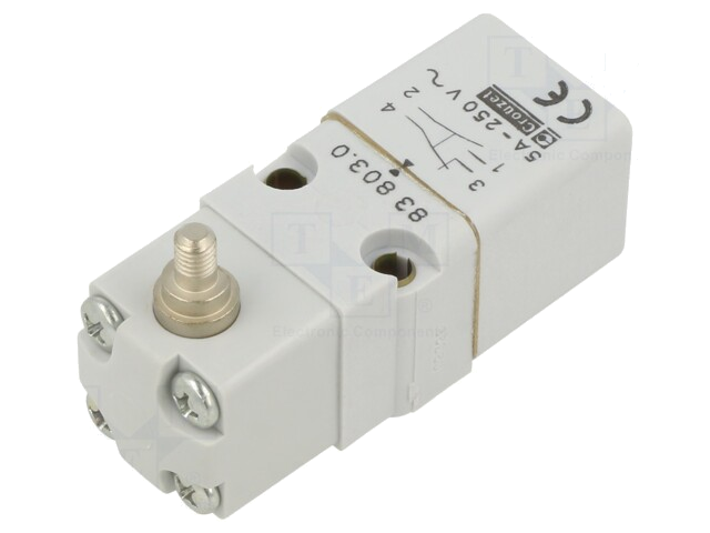 Eindschakelaar; SPDT; 5A; max.250VAC; IP55; -20÷70°C Eindschakelaar; SPDT; 5A; max.250VAC; IP55; -20÷70°C